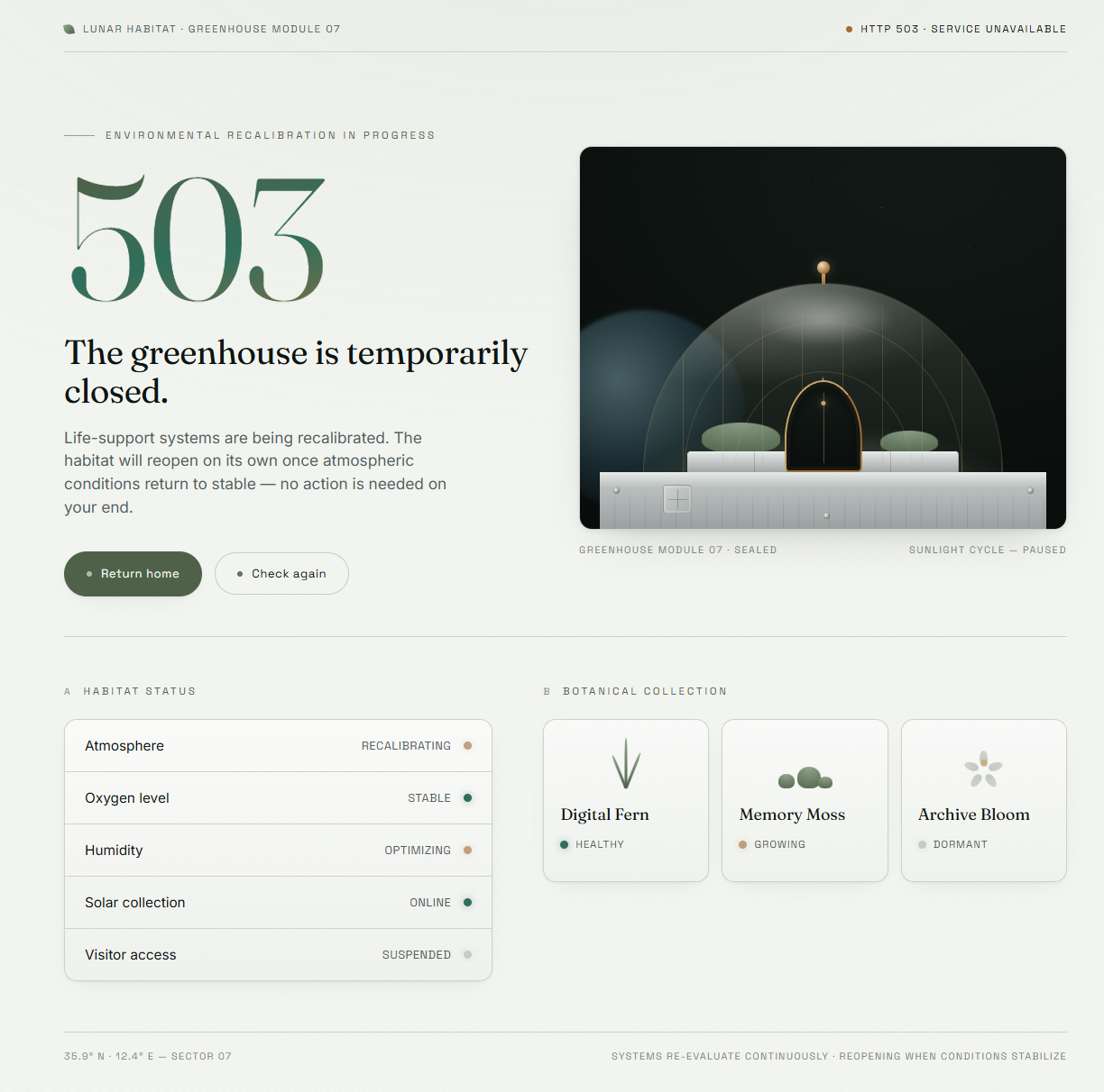 503 lunar greenhouse